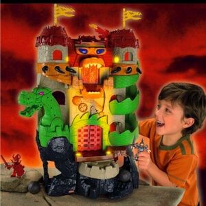 Imaginext dragon world fortress castle